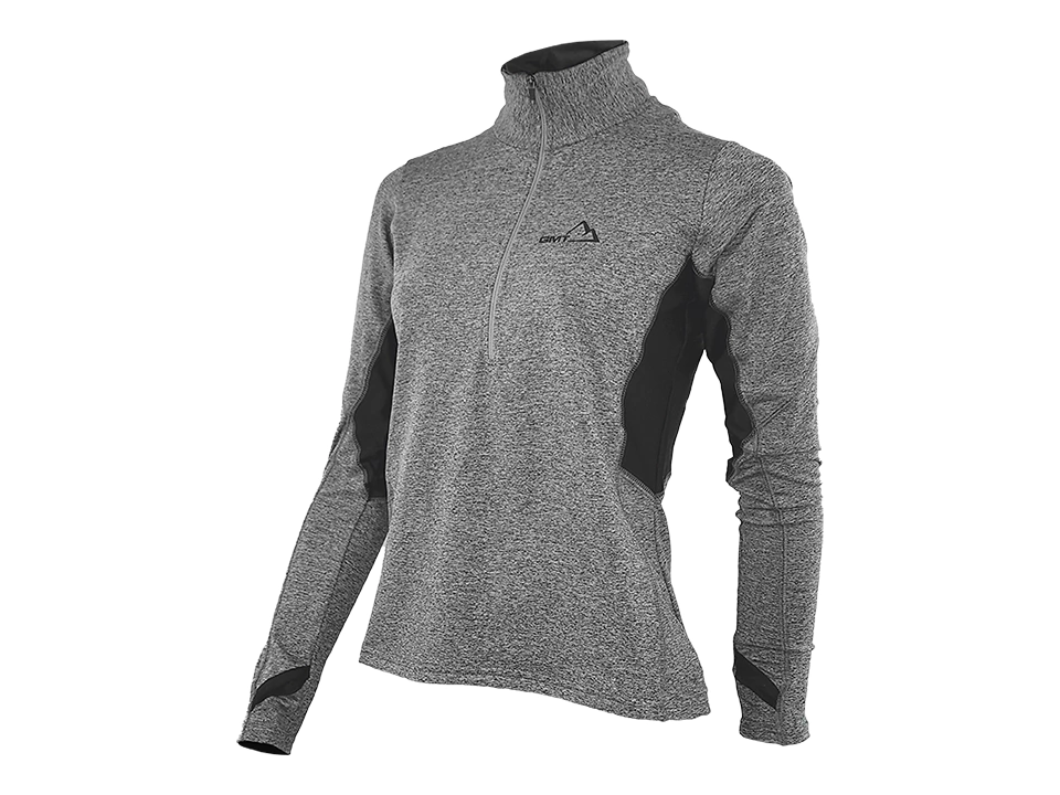 Remera Térmica con Capucha K2 Active Therm Gris