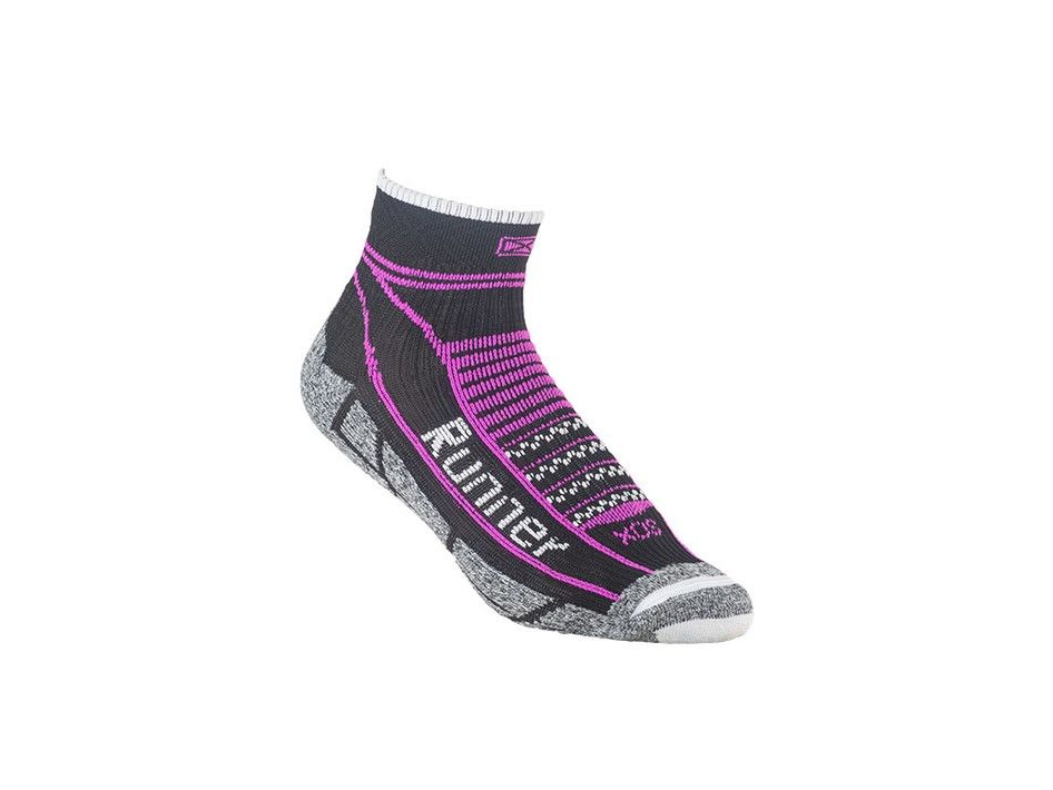 Running Compresión  Negro Fucsia TE132B
