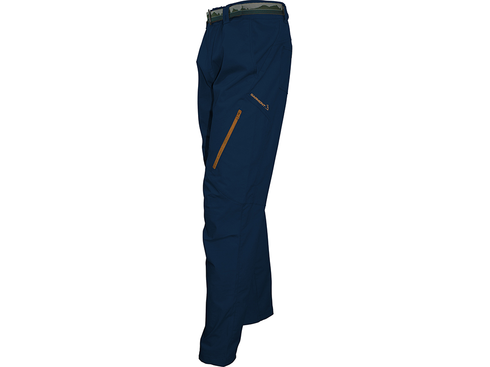 Pantalon Trekking Gabardina Elastano Tuzgle Azul Marino