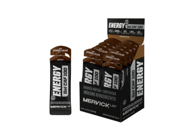 Gel Energy  CAF 100 Caramelo Salado Caja x12u