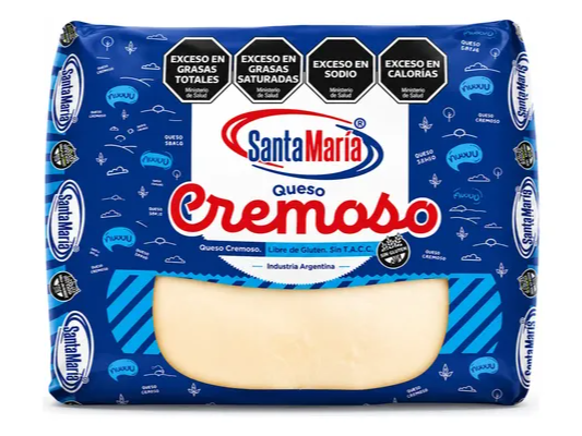 Queso Cremoso Santa Maria 200 gr