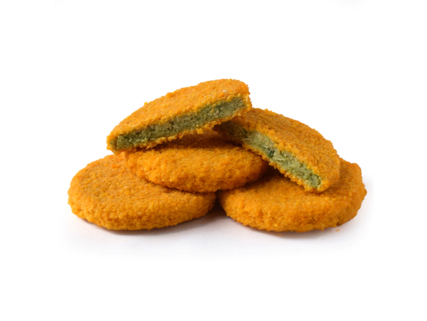 Medallones de Merluza de Espinaca y Queso