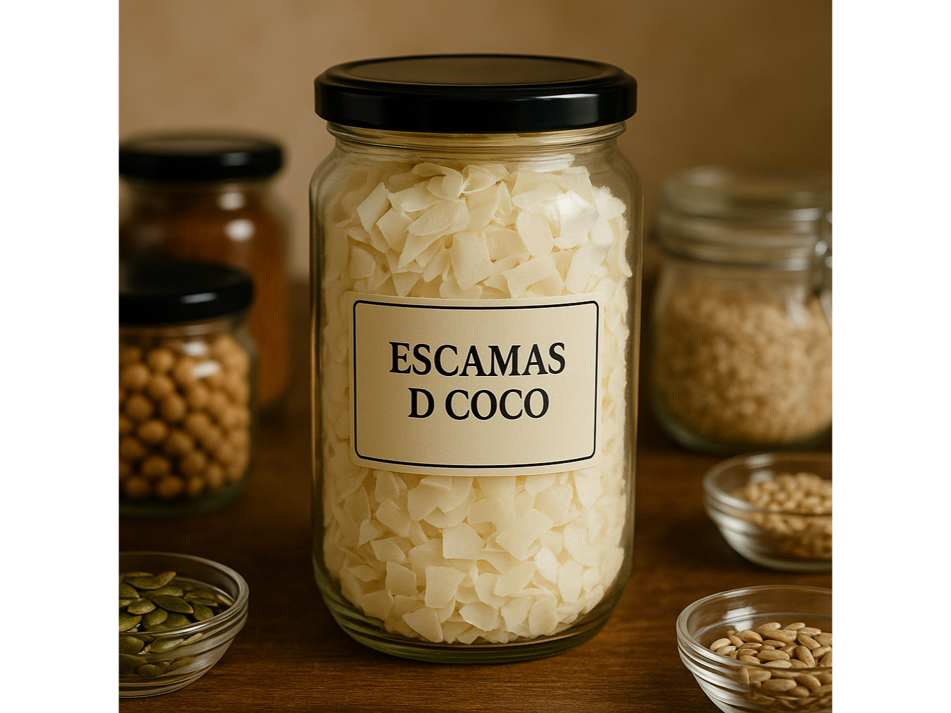 Coco en escamas