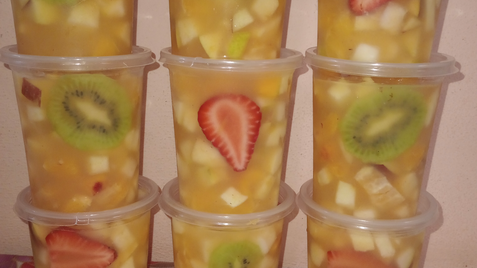 Frutas y ensaladas de frutas