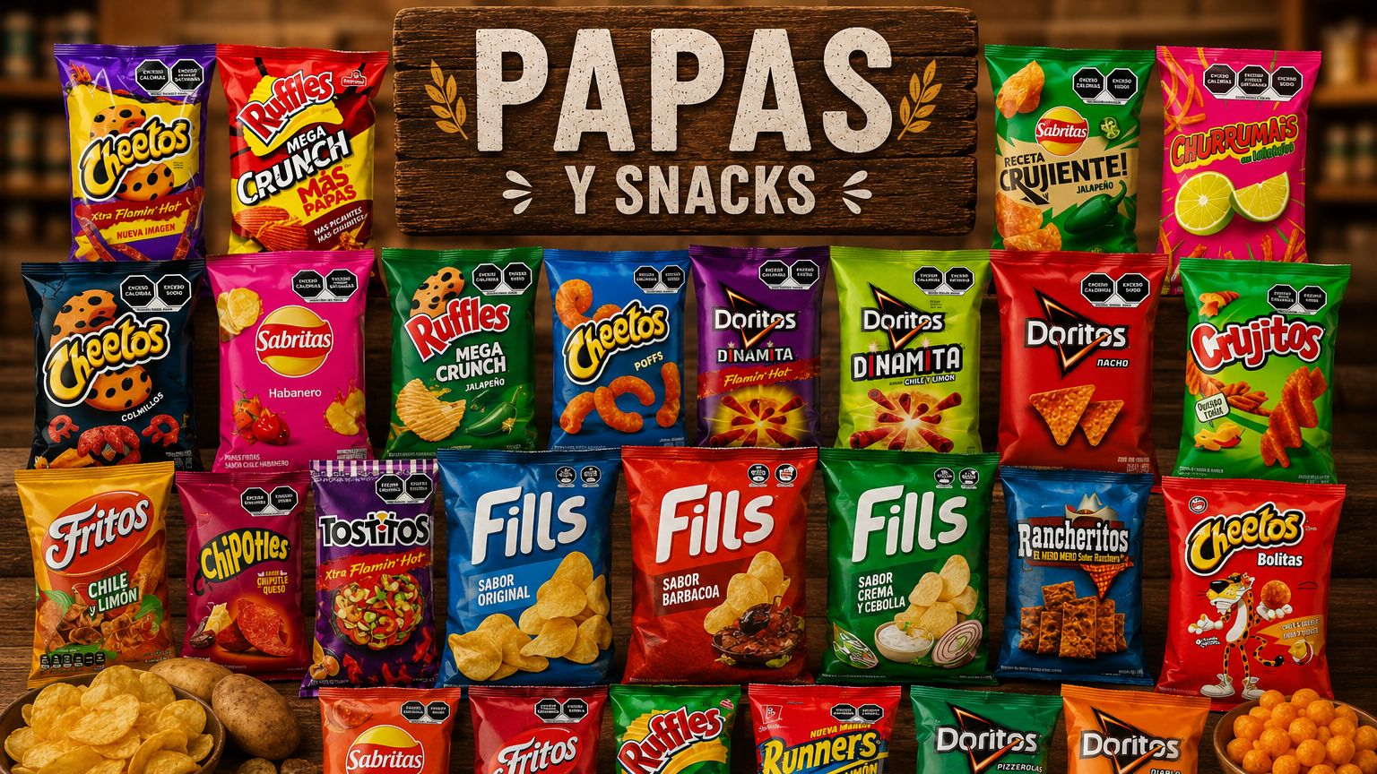 Papas y Snacks