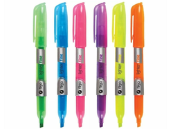 Resaltador fino fluor filgo x1 colores varios