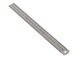Regla de acero 30 cm