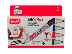 Pack x4 marcadores al agua