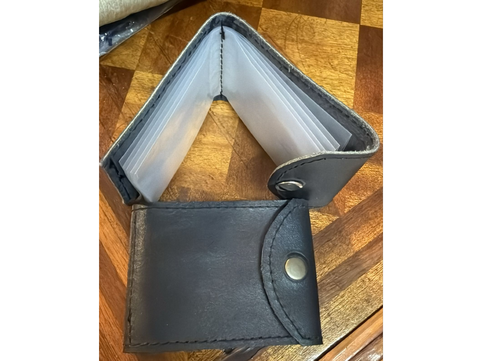 tarjetero con folios