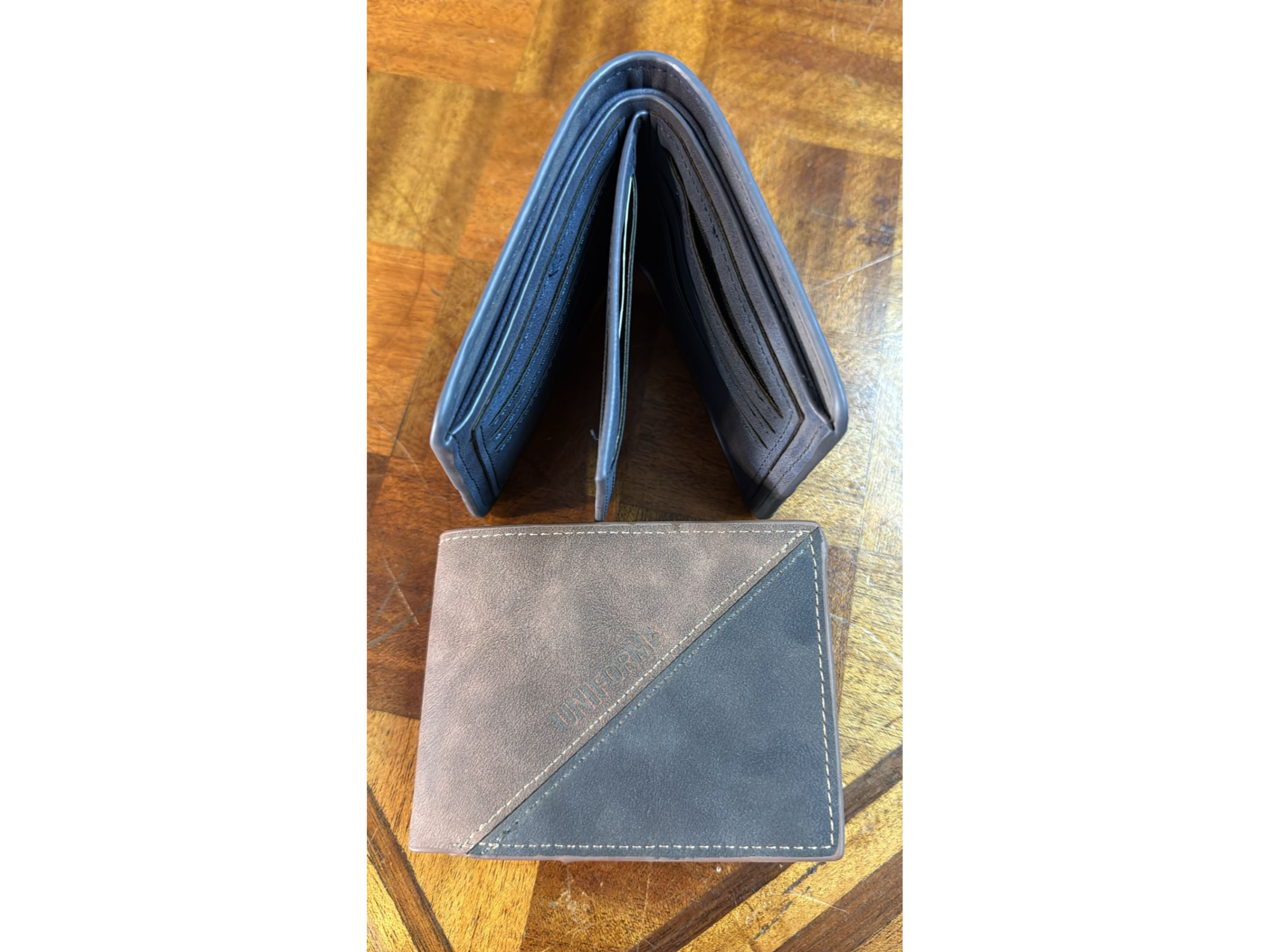 billetera uniform con 1 volante