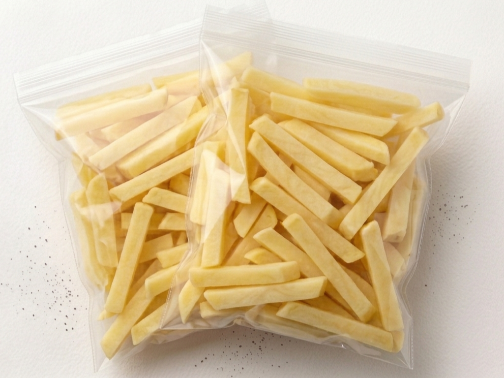 Papa blanqueada en baston - 500gr