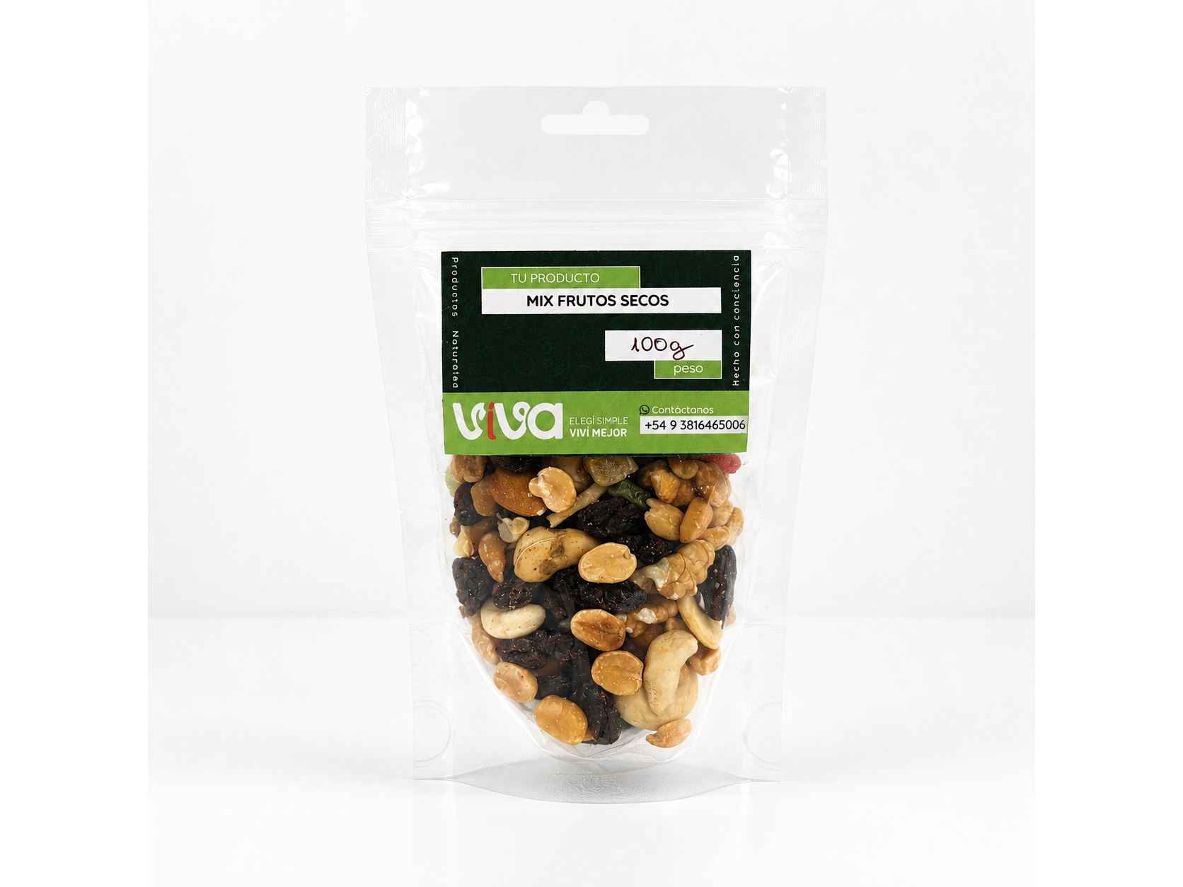 Mix de frutos secos premium - 100g