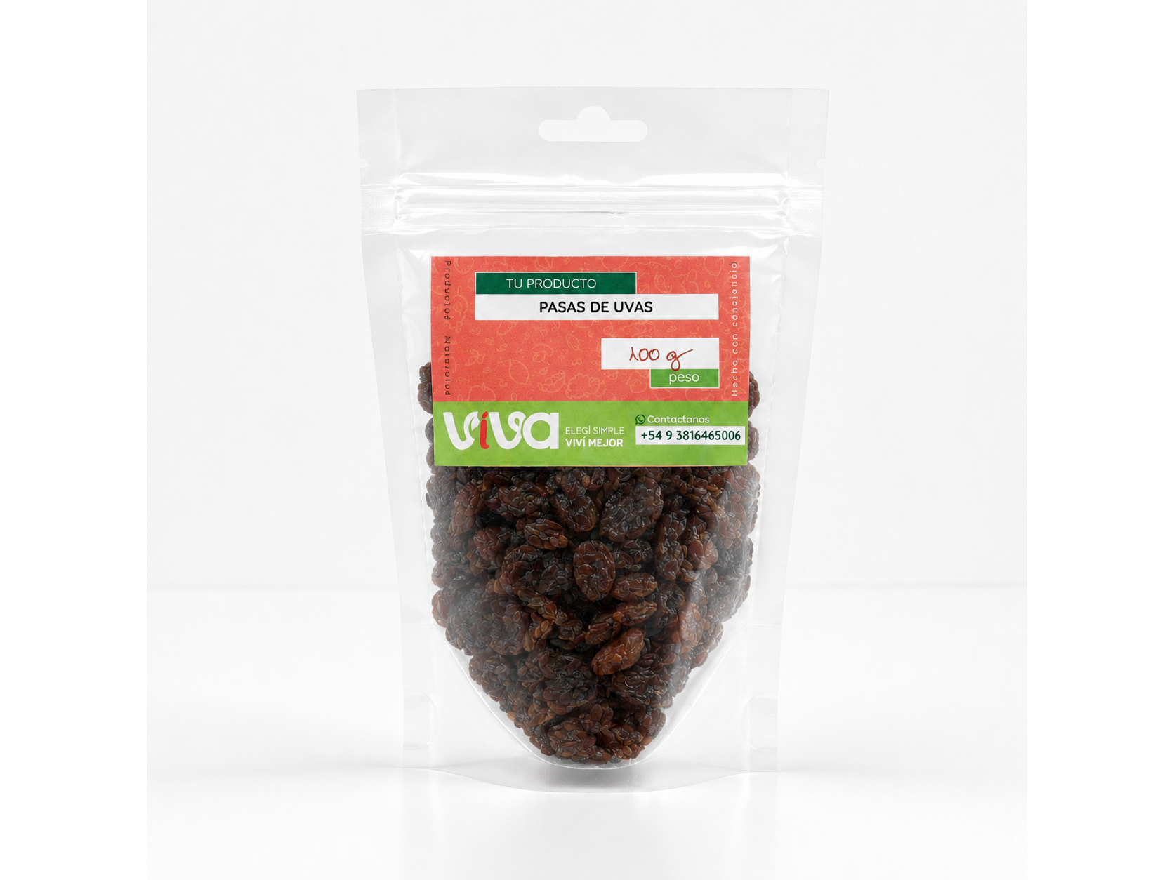 Pasas de uva - 100g