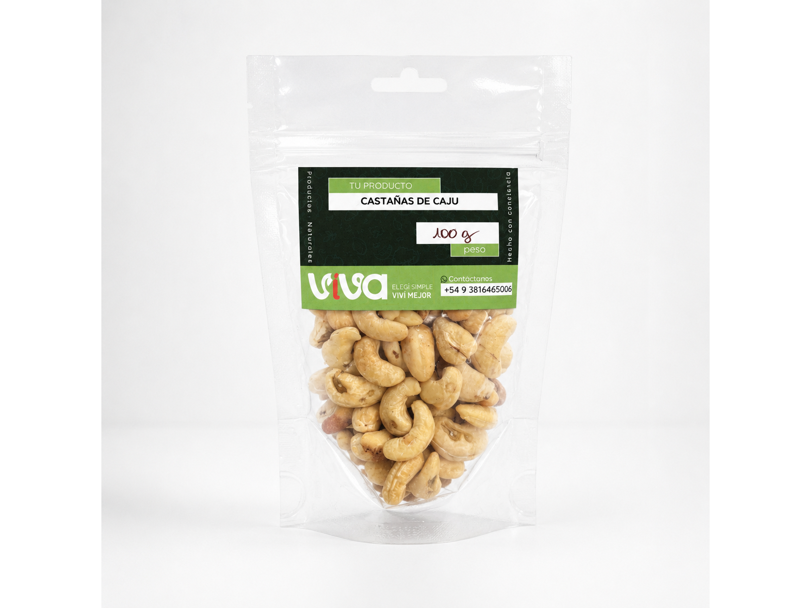 Castañas de caju - 100g