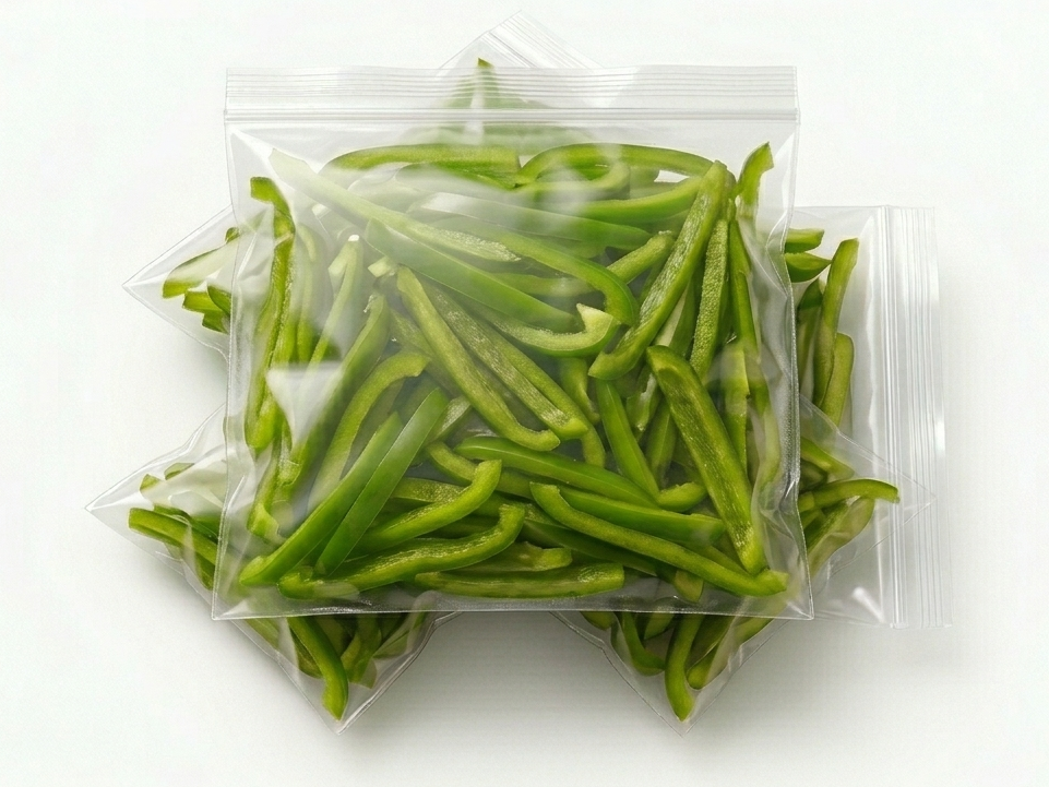 Pimiento verde en tiras - 250gr