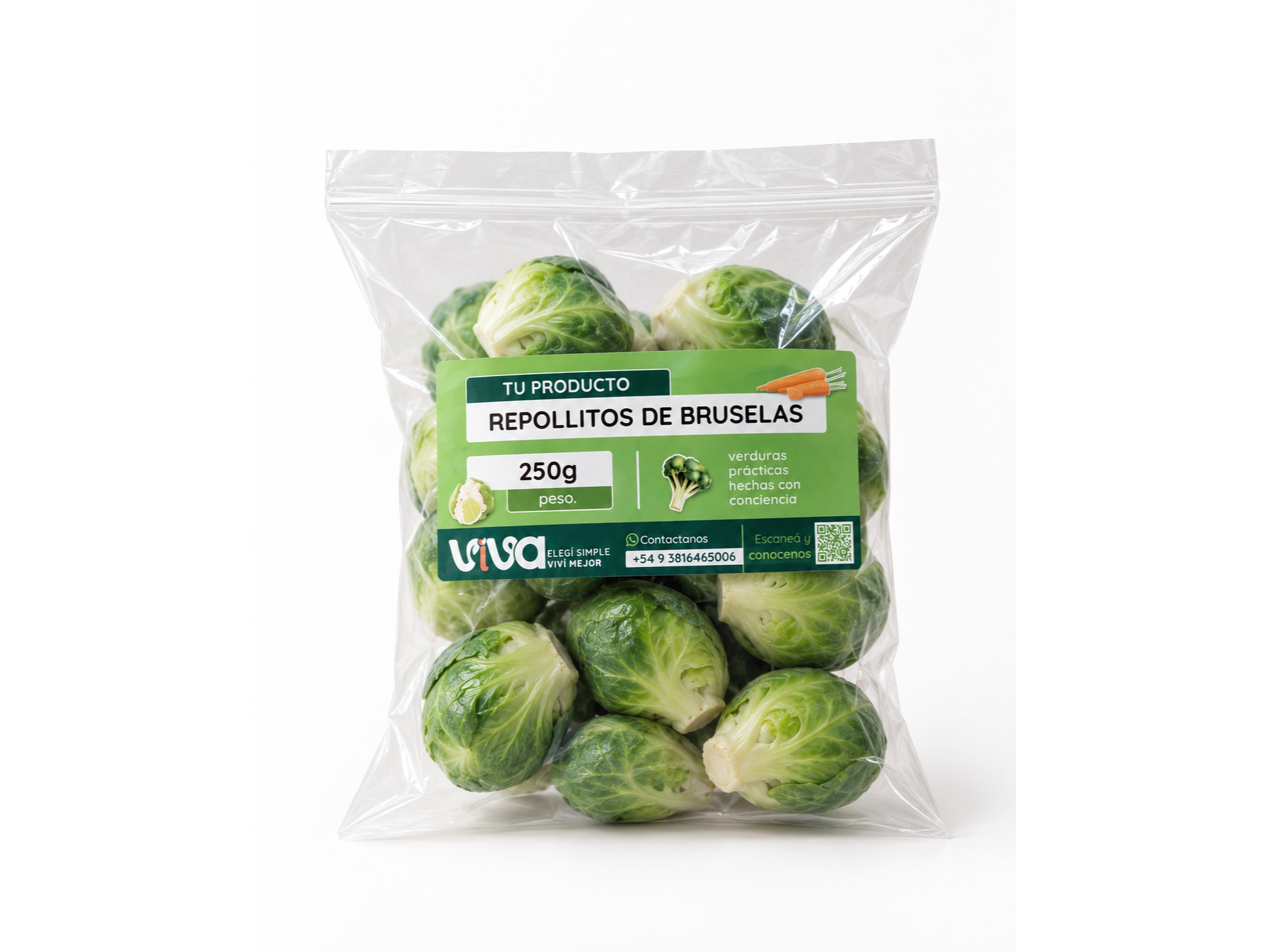 Repollito de brusela - 250g