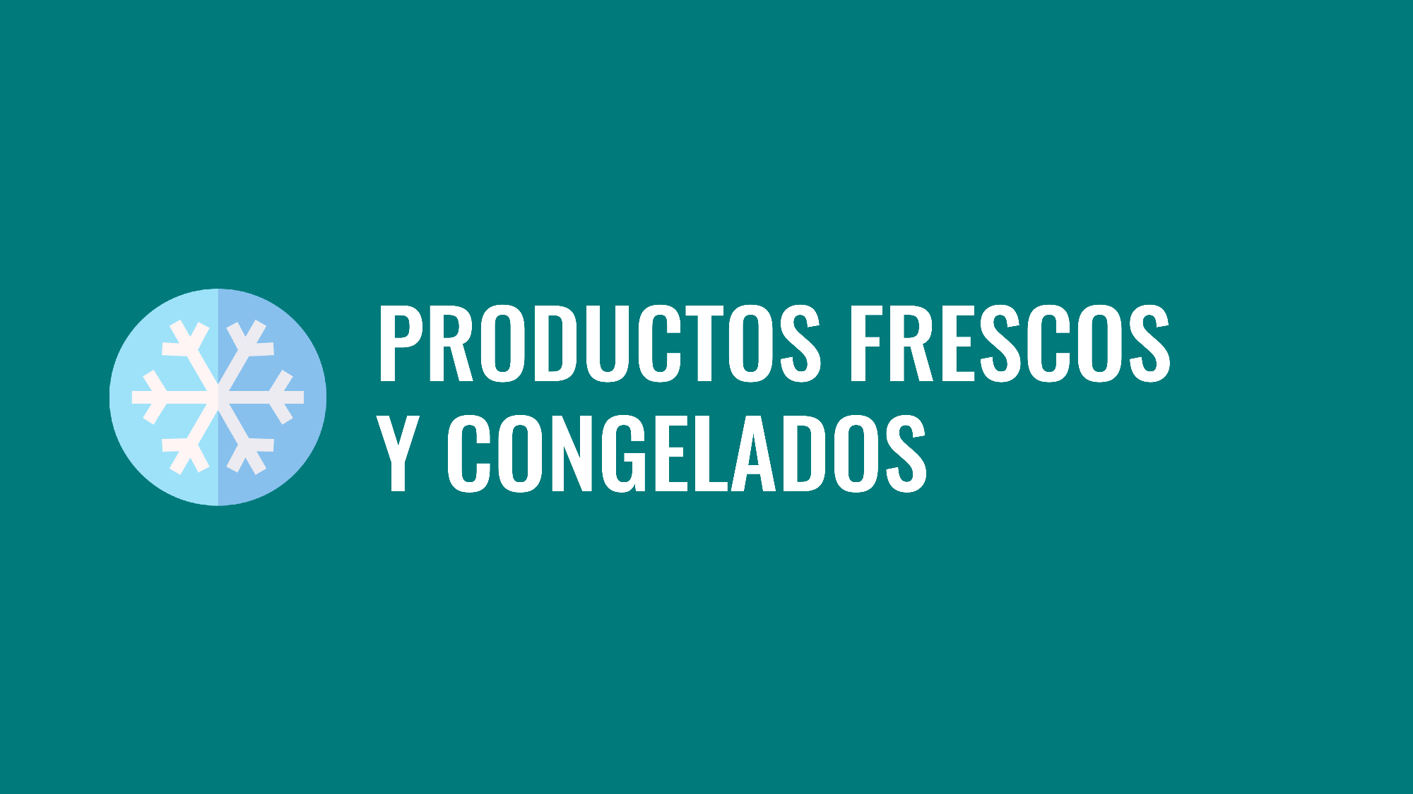 Productos frescos y congelados