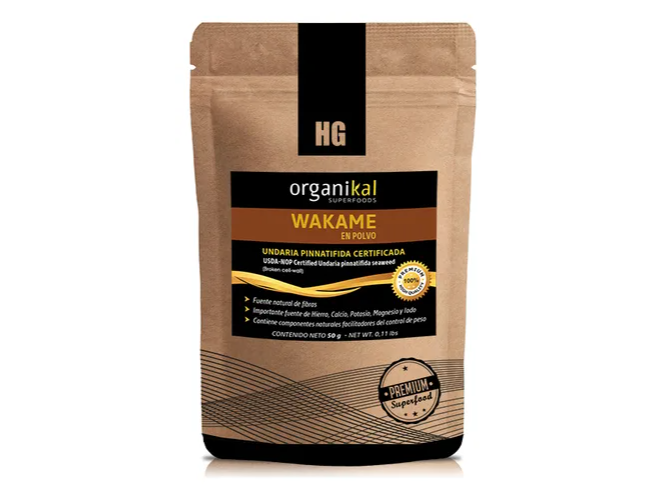 Wakame en polvo "Organikal"