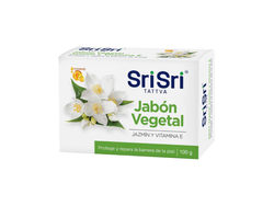 Jabón vegetal "Jazmín y vitamina E"