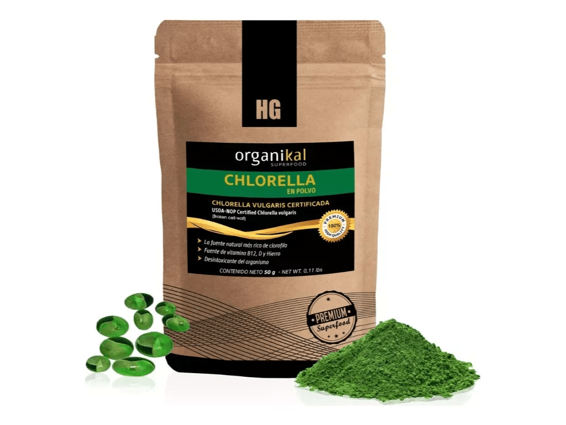 Chlorella en polvo "Organikal"