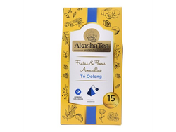 Frutas y flores amarillas "Té en saquito"