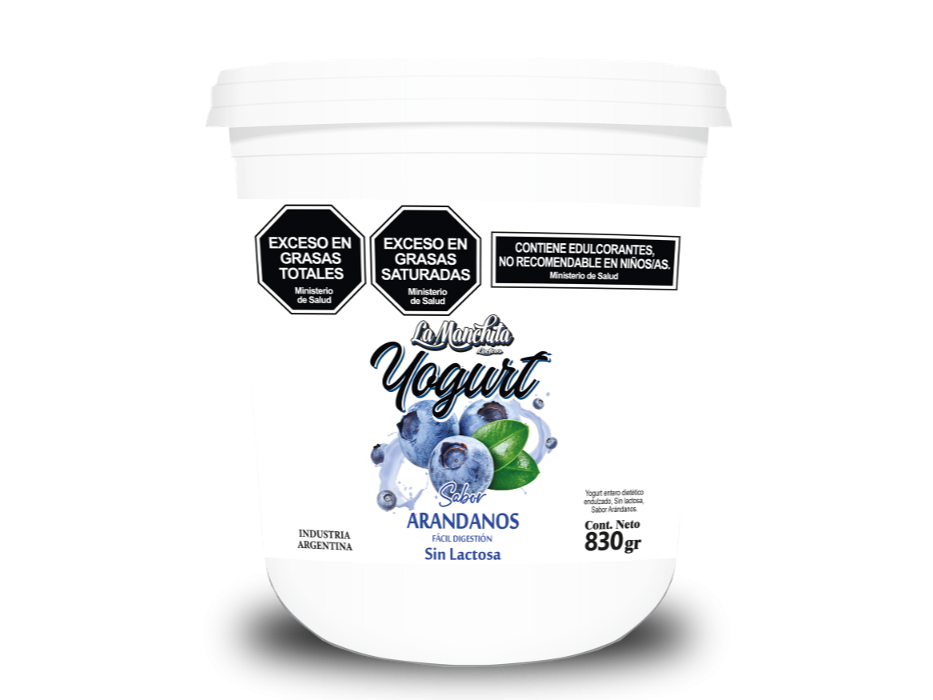 Yogurth "La manchita" Arándanos