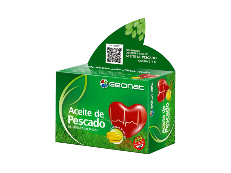 Aceite de pescado "Geonat"