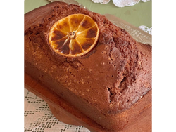 Harina de algarroba con naranja