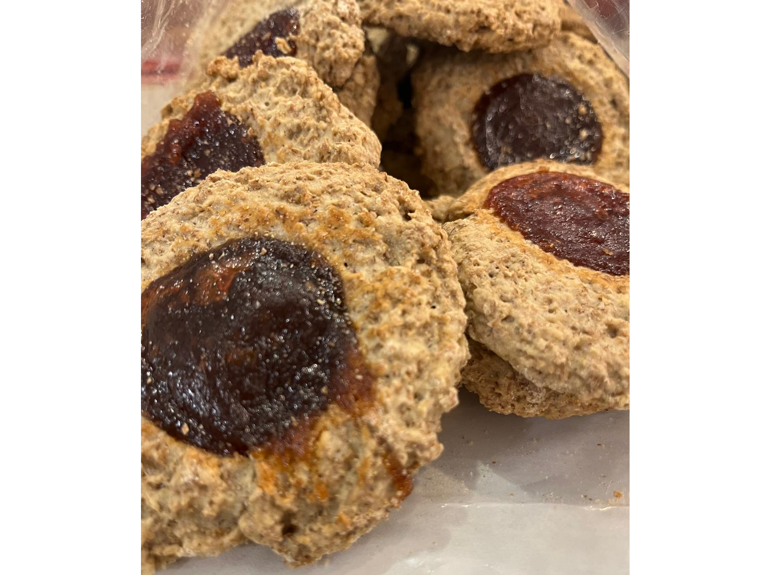 Galletas pepas integrales "Veganas"