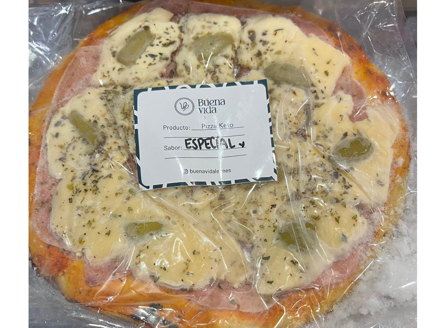 Pizzeta especial lista