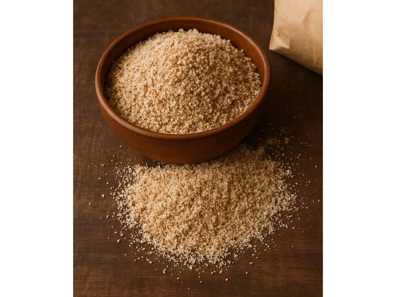 Harina de almendra con piel