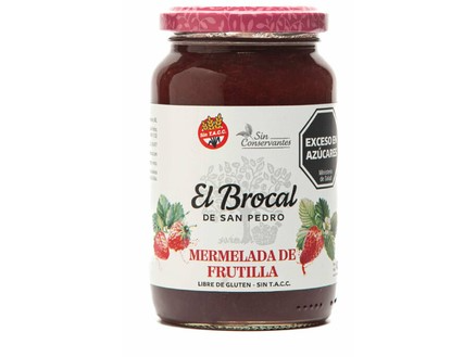 Mermelada de frutilla "El brocal"