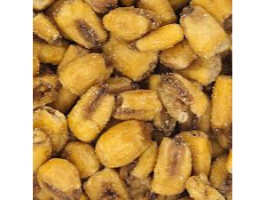 Maíz frito mostaza y miel