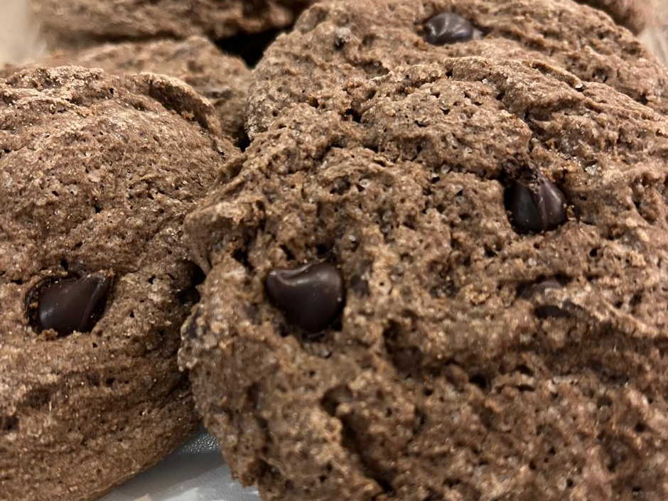 Galletas de chocolate y chips "Veganas"