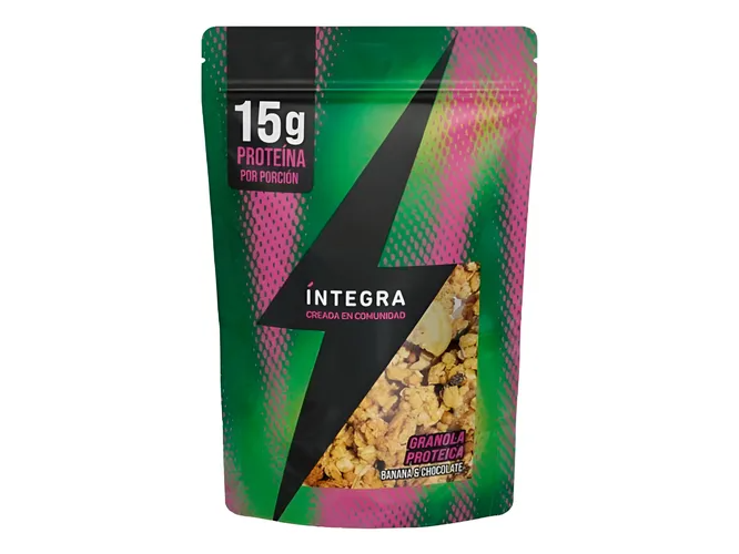 Granola protéica banana y chocolate x 250