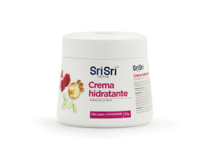 Crema corporal con rosas de la india