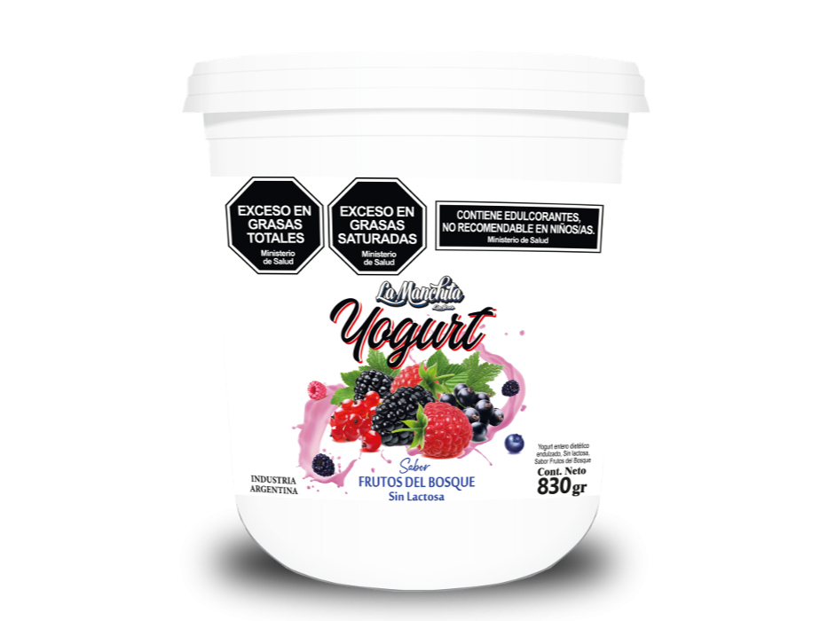 Yogurth "La manchita" Frutos rojos