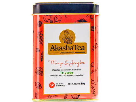 Mango y Jengibre"Té en hebras"