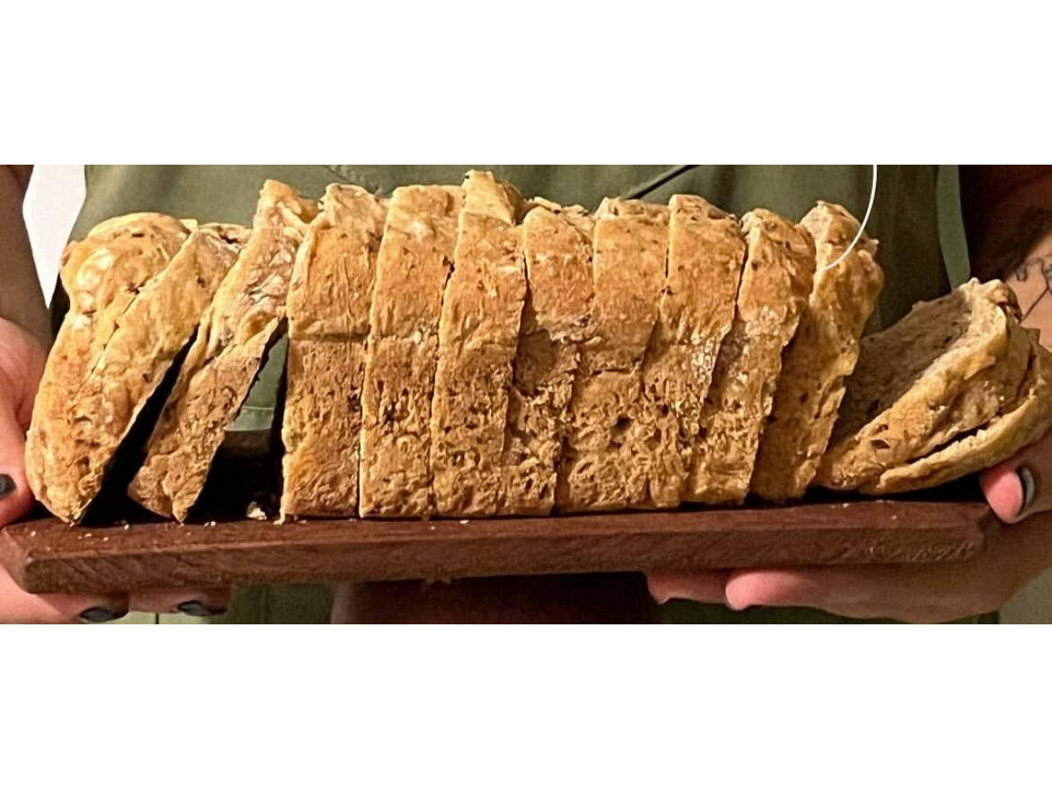 Pan de harina de almendras y harina de semillas