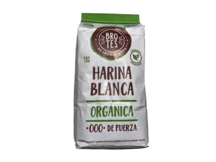 Harina blanca 000 - de fuerza "Brotes"