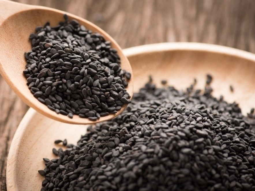 Semilla de sesamo negro