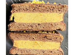 Alfajor de pistacho