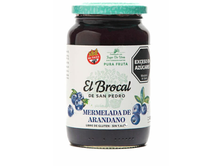 Mermelada de arándanos "El brocal"