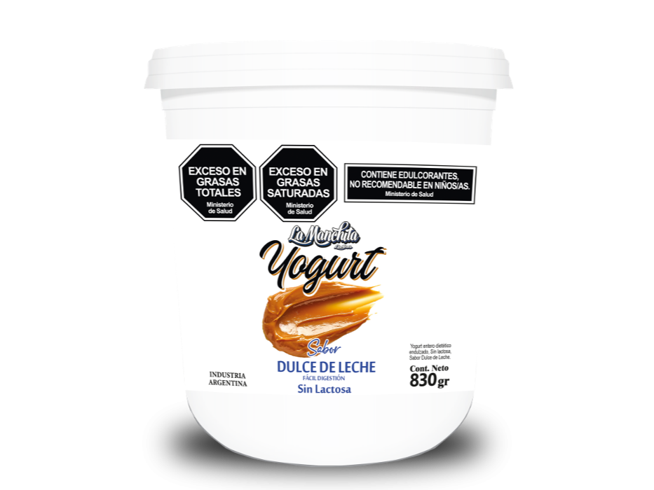 Yogurth "La manchita" Dulce de leche