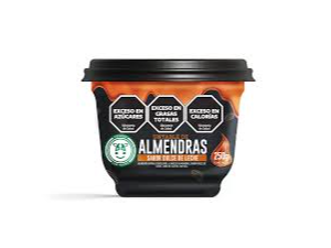 Untable de almendra sabor dulce de leche
