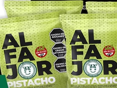 Alfajor de pistacho "Felices las vacas"