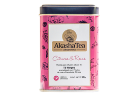Cítricos y rosas "Té en hebras"