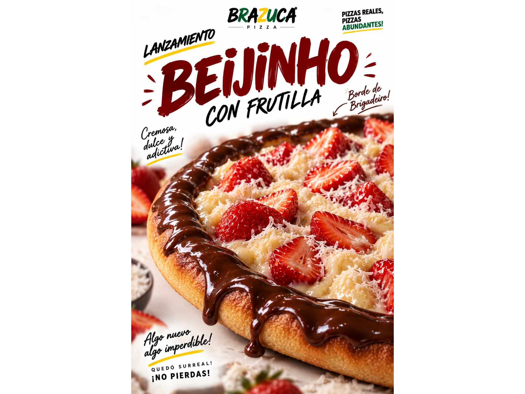 BEIJINHO CON FRUTILLA