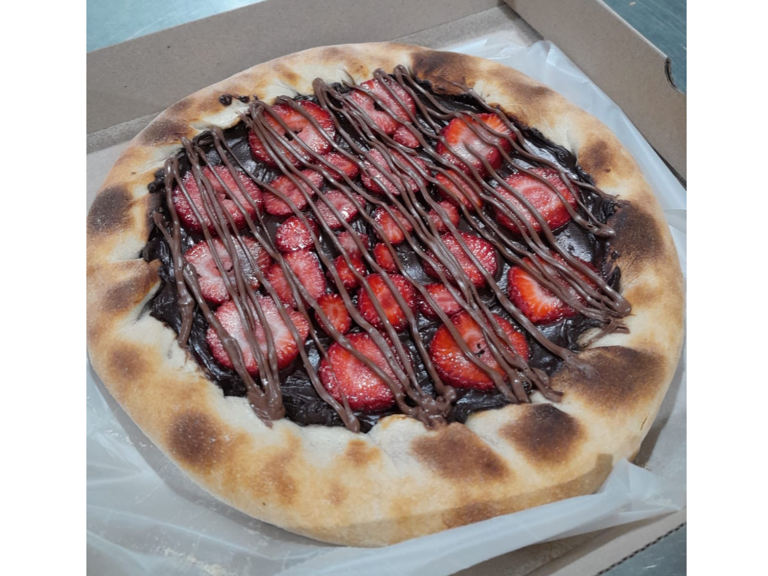 Chocolate con Frutilla