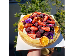 SABLEE DE FRUTOS ROJOS C/CREMA PASTELERA